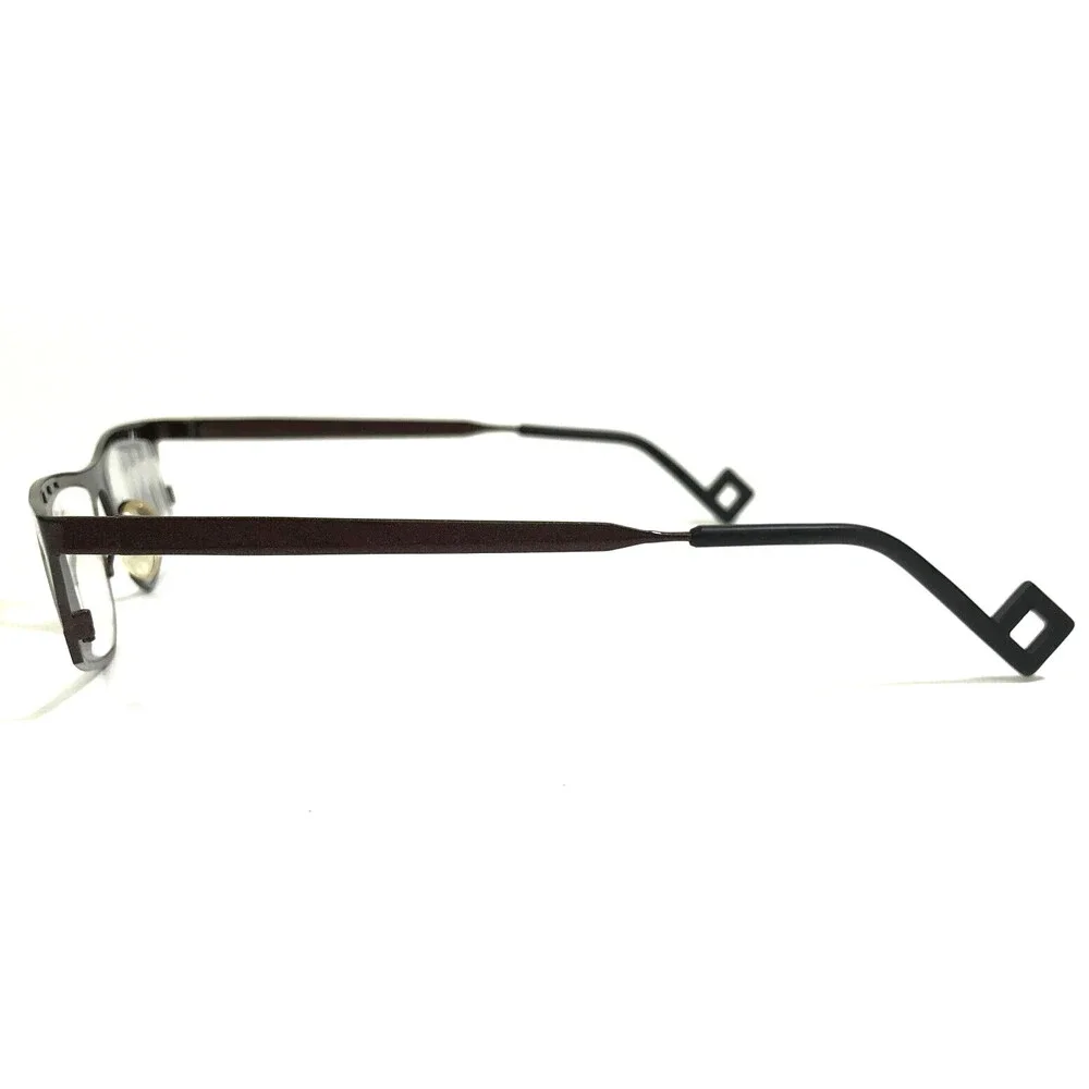 THEO Eyeglasses Frames ambiorix 403 Brown Semi Rim Modernist MCM 48-18-145